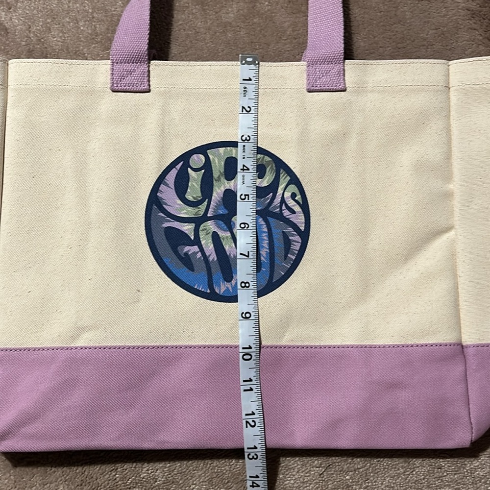 LIFE IS GOOD LARGE TOTE BAG NWT - Picture 12 of 14